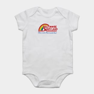 Baltimore Maryland - Reading rainbow Baby Bodysuit